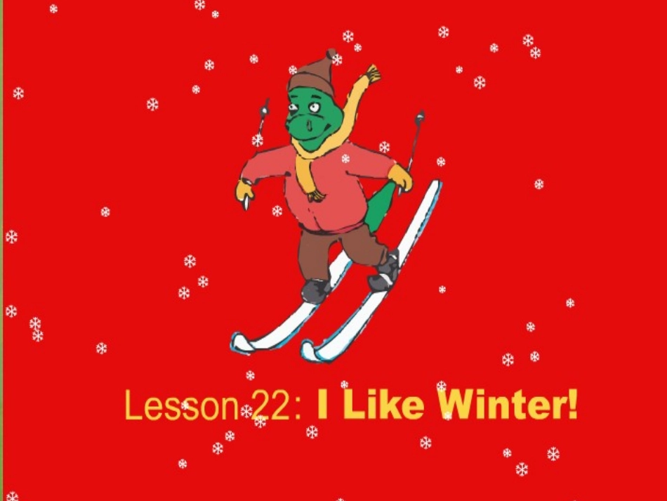 冀教版六年级英语上册Lesson22课件_第1页