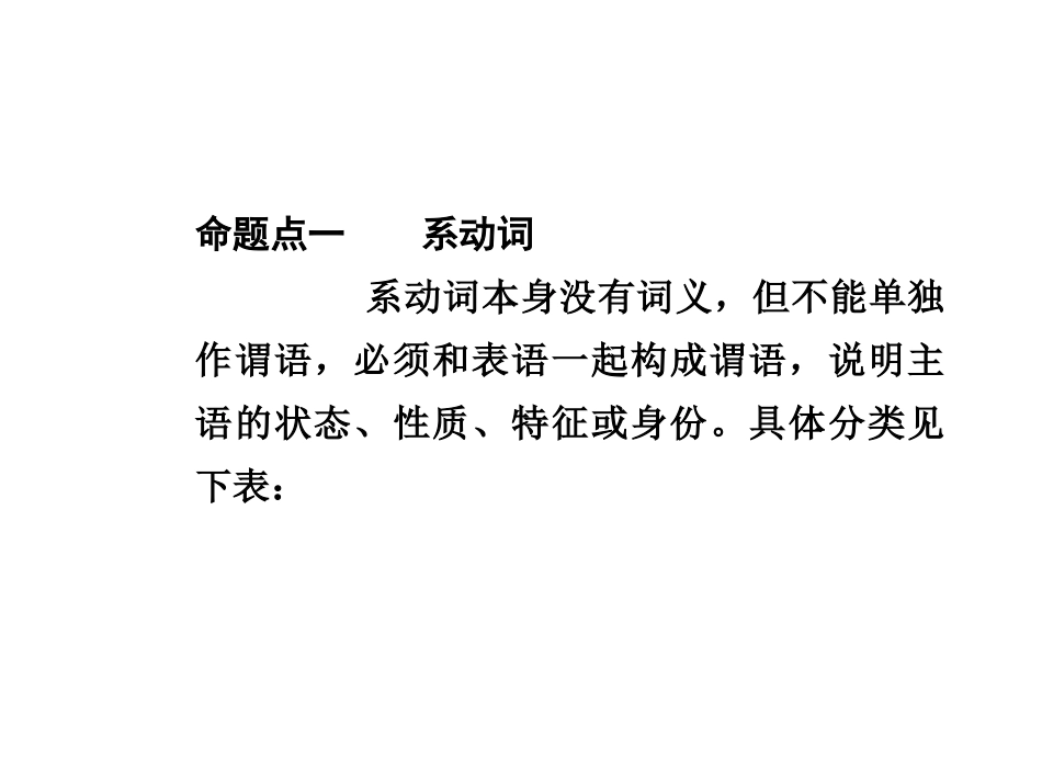 2015年中考英语（人教）语法专题突破：专题八+动词_第3页