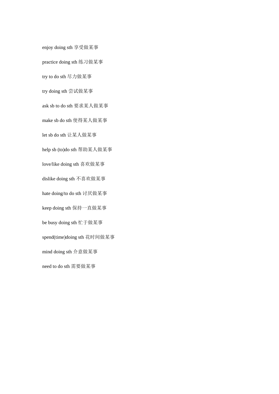 七年级英语上册重点短语归类1_第2页