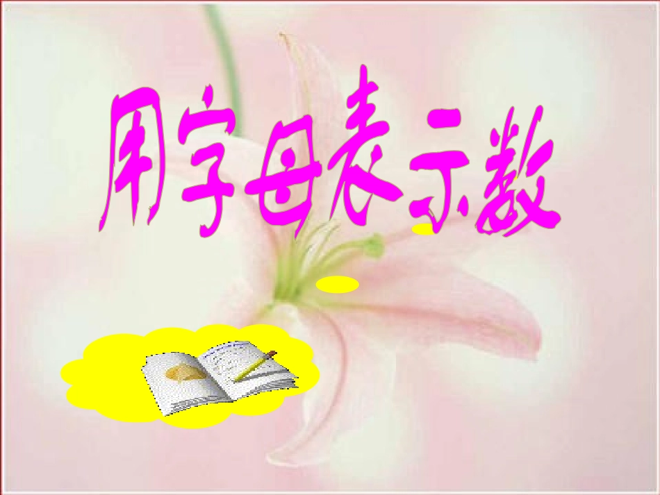 用字母表示数 (7)_第2页