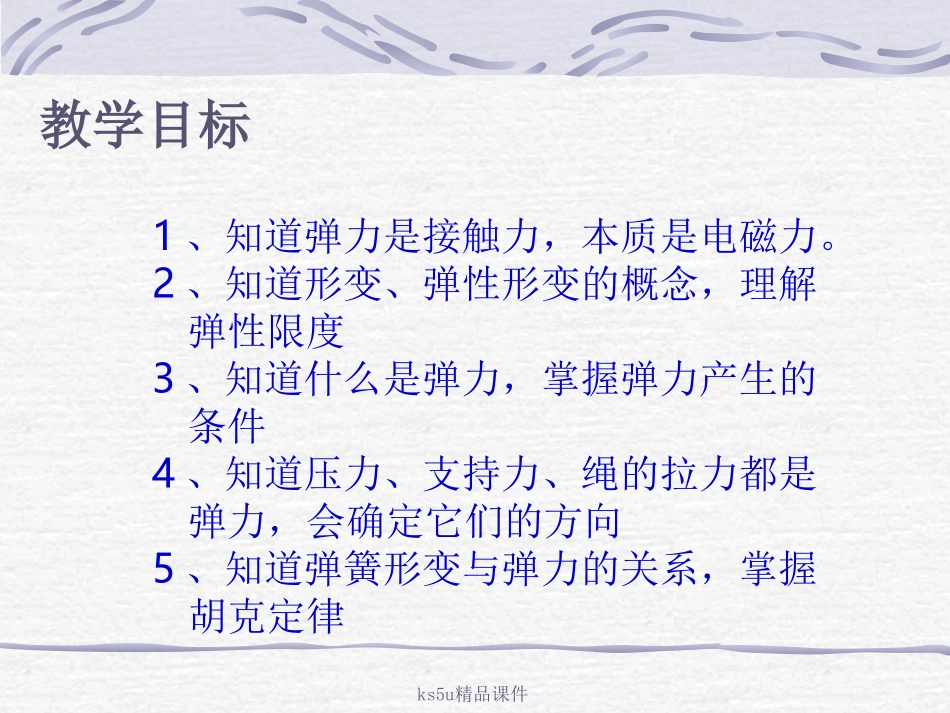 弹力课件新人教版必修_第2页