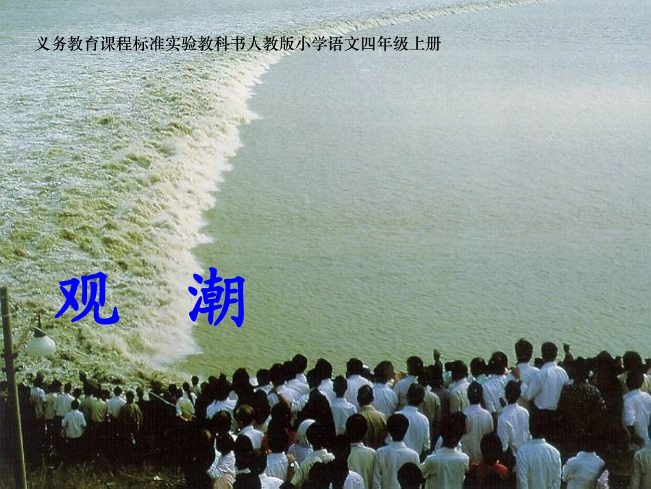 《观潮》课件_第1页