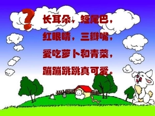 《小白兔和小灰兔》课件12()