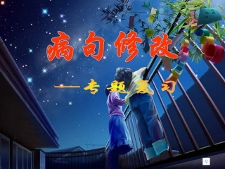 九年级语文病句修改专项2