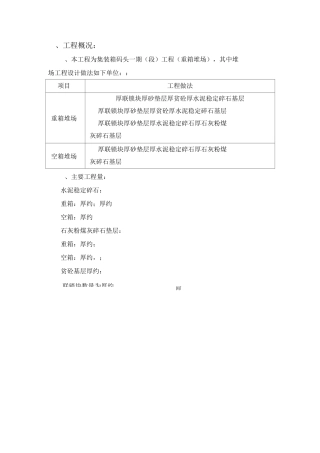 高强度混凝土联锁块施工(优秀经典技术标)