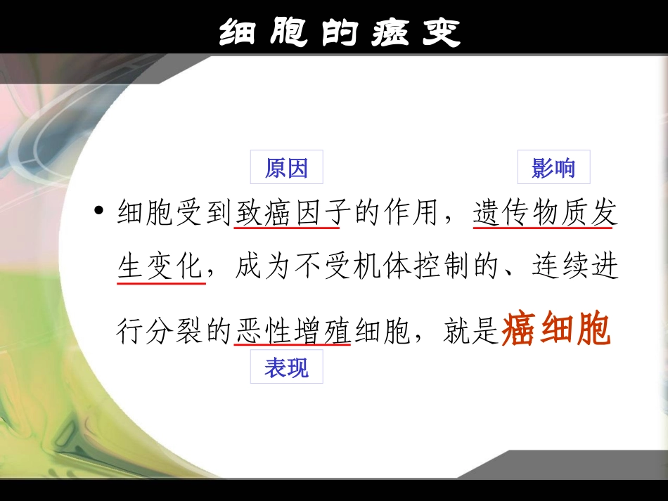 细胞的癌变课件新人教必修_第3页