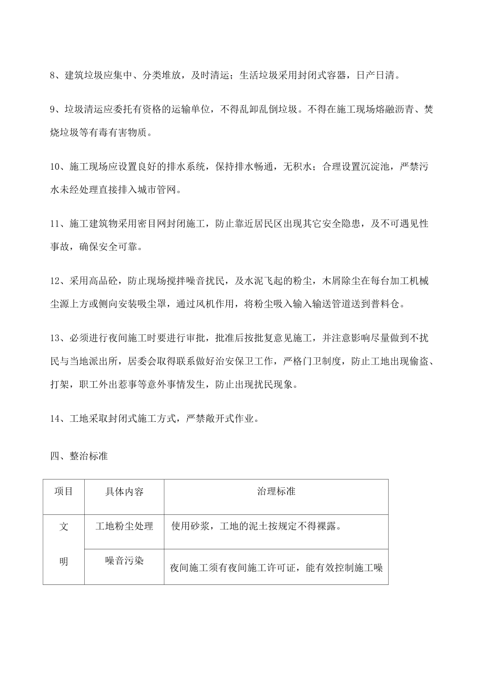 防尘防噪音及不扰民措施_第2页