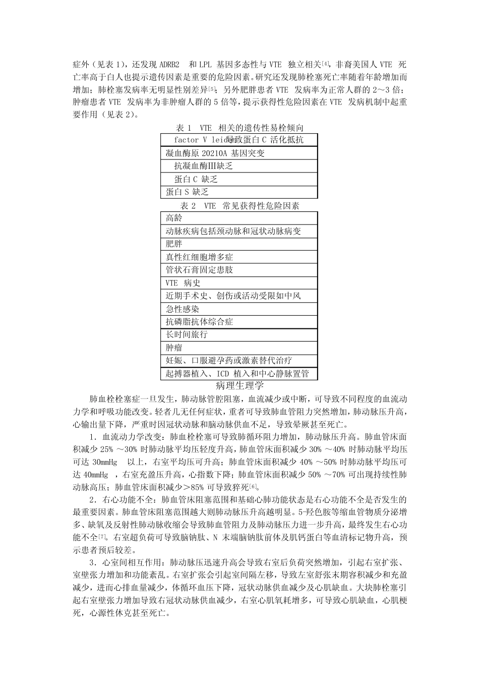 中国急性肺血栓栓塞症诊断治疗专家共识(2018版) _第2页