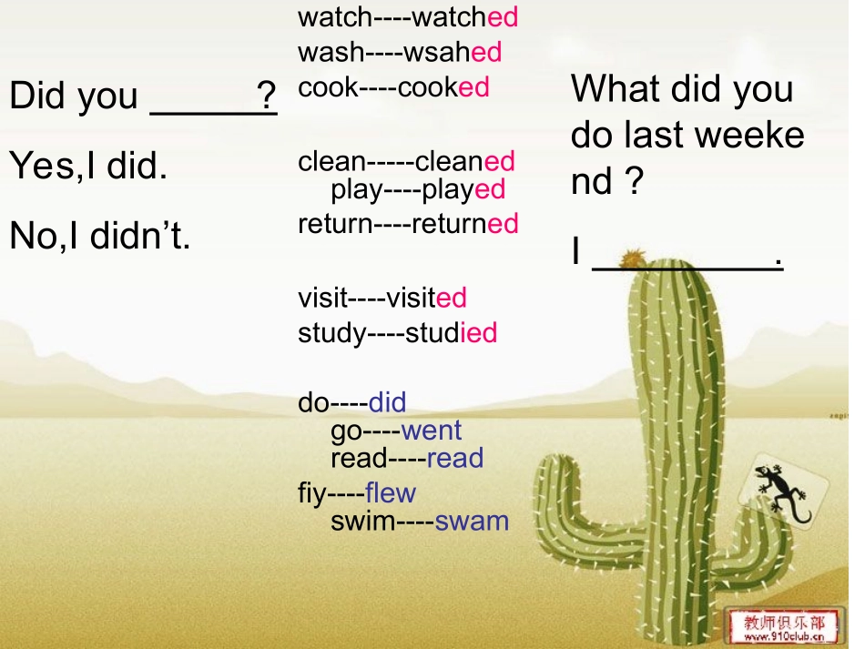 小学英语PEP六年级下第三单元复习课课件_第2页