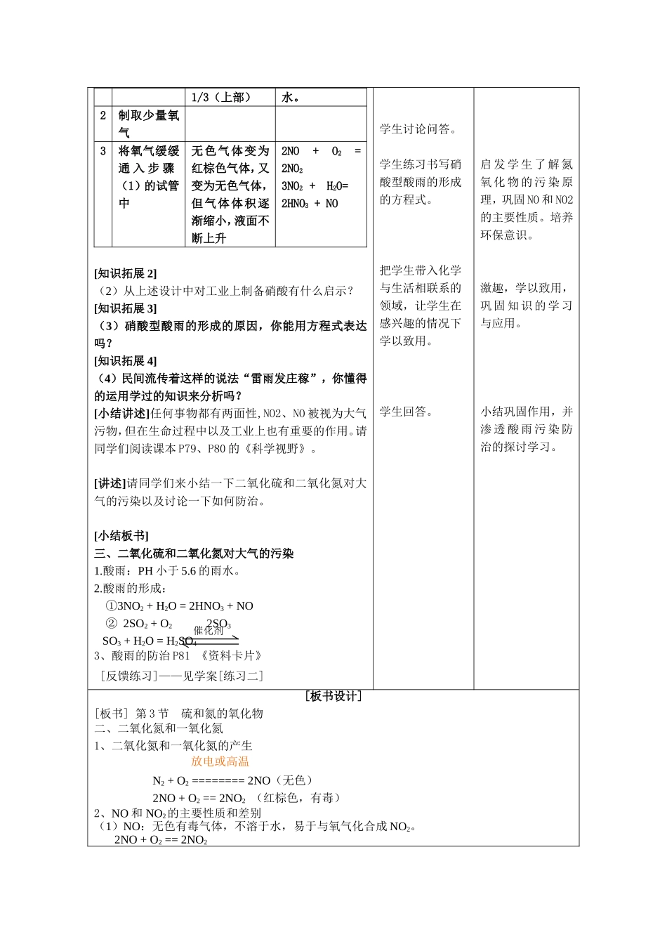 硫和氮的氧化物_第3页