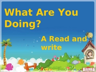 人教版pep英语五年级下册Unit4_A_read_and_write