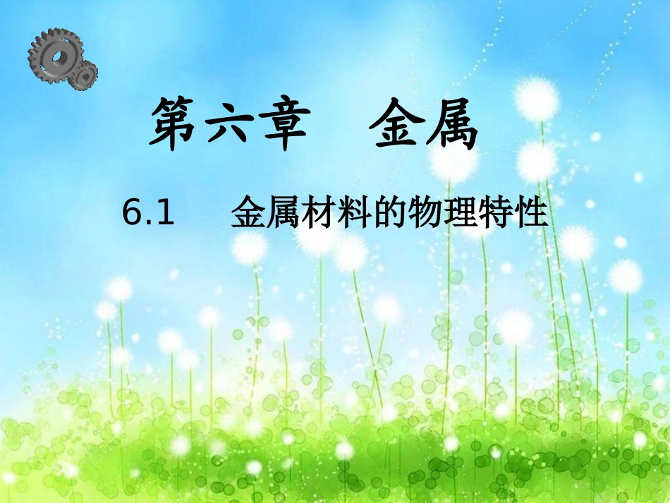 奇妙金属性质_第1页