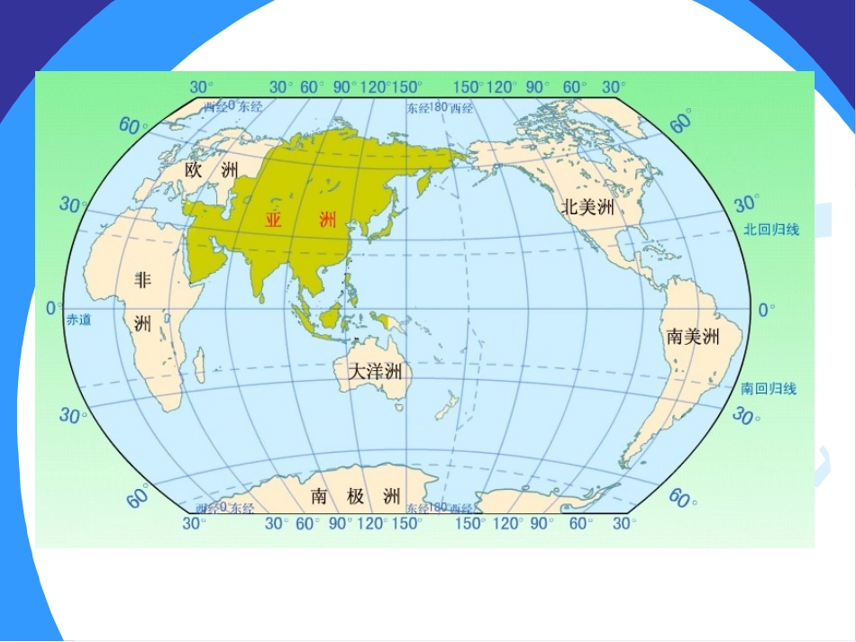 亚洲的位置和范围、自然环境_第2页