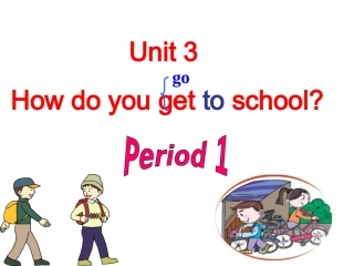 2013年春新版七年级英语下册Unit3_How_do_you_get_to_school_Section_A课件