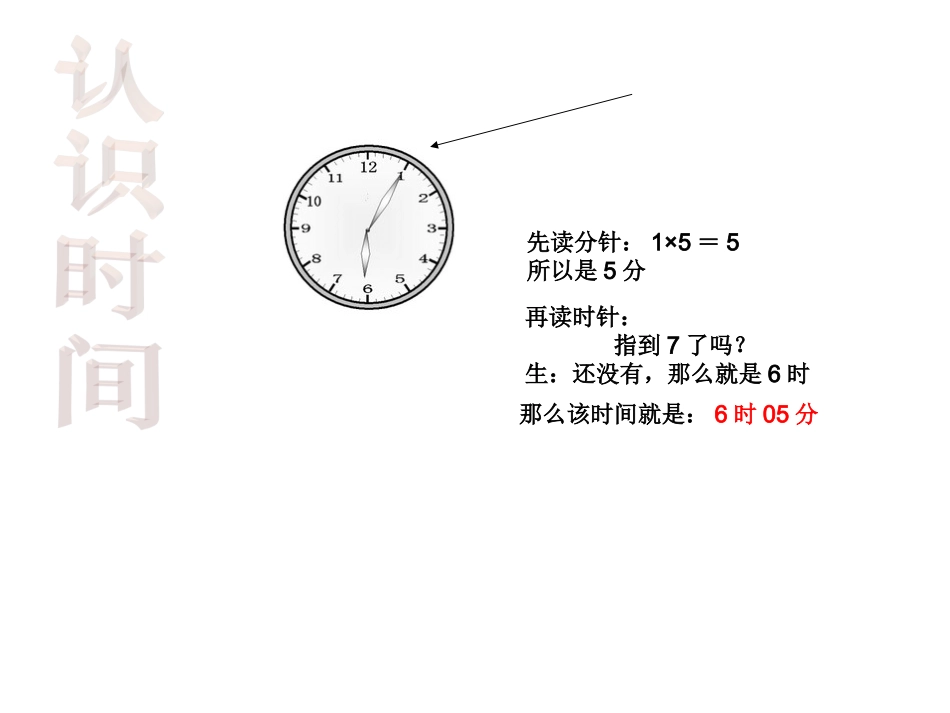 认识时间(微课课件)_第1页