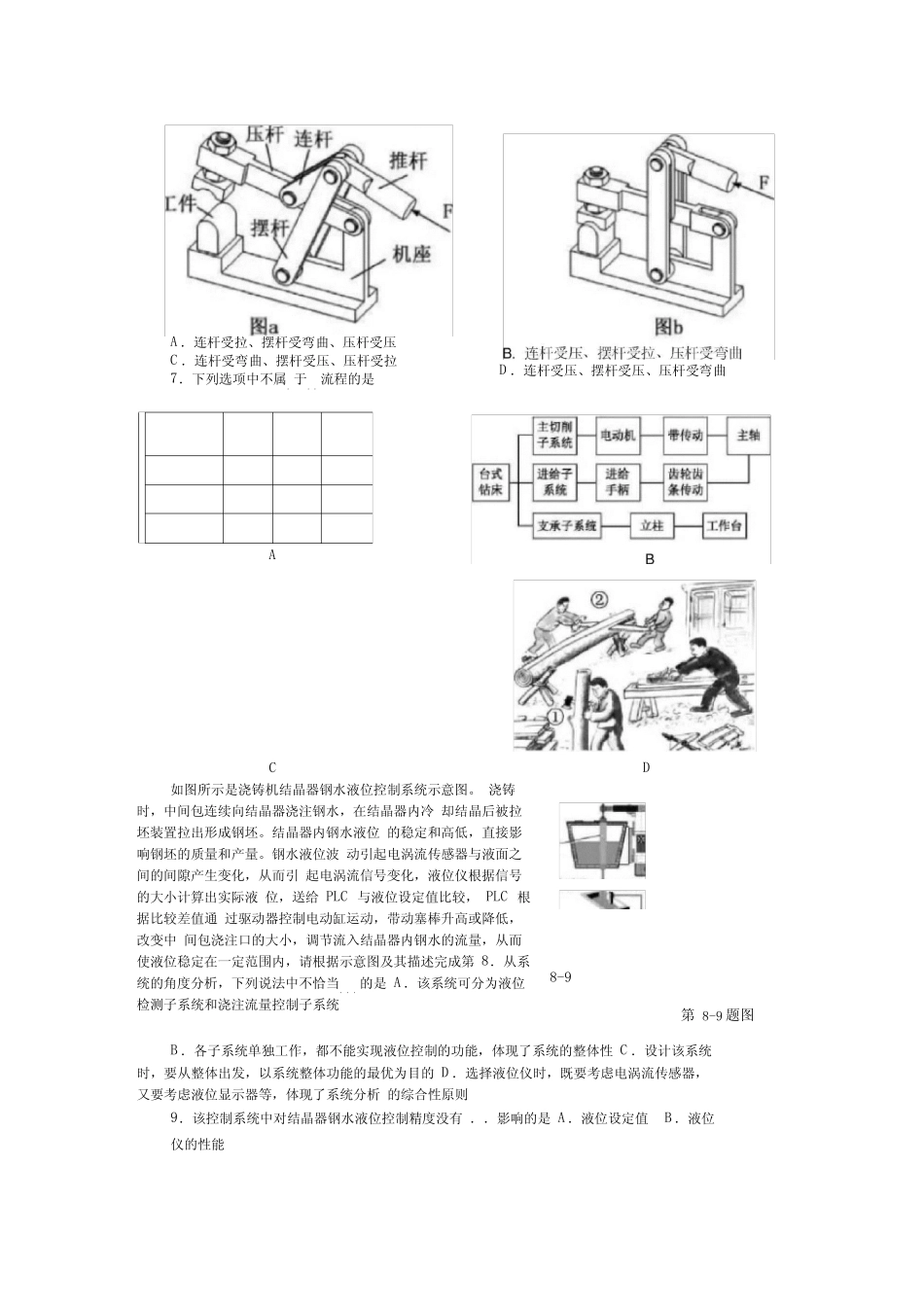 2020年1月浙江省真题技术选考试卷 _第2页