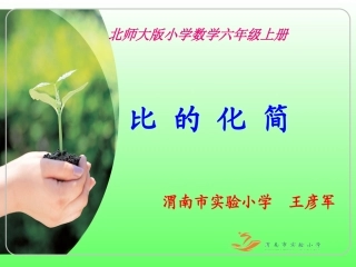 《比的化简》课件改王彦军