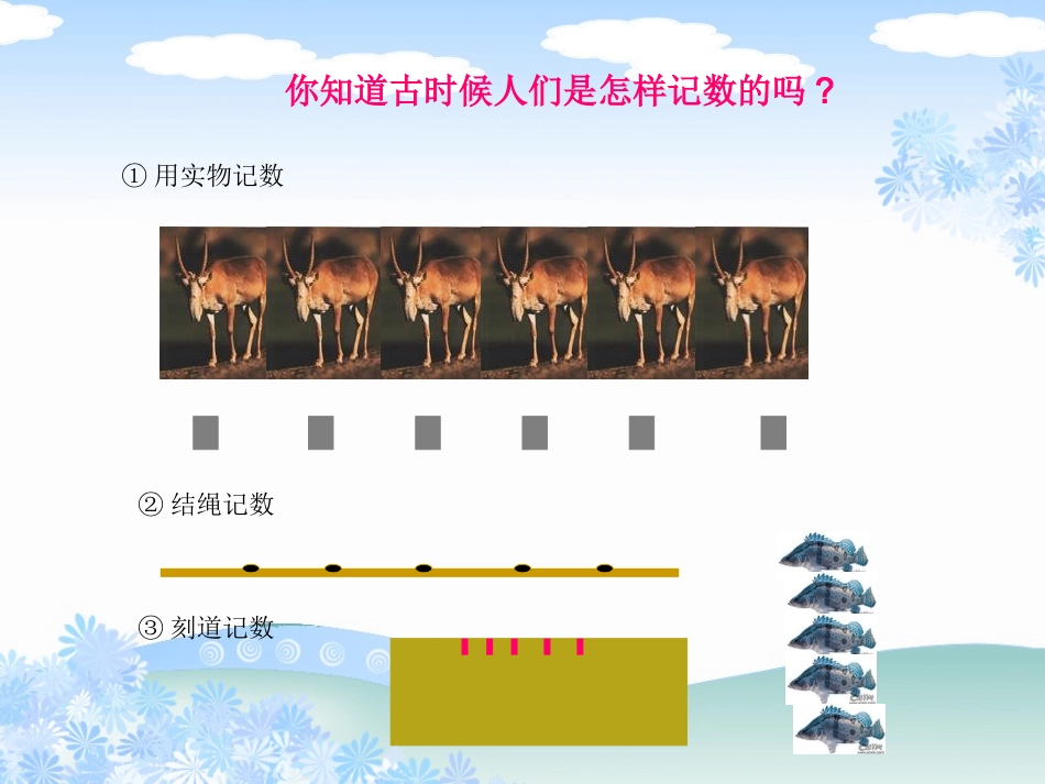 （人教新课标）四年级数学上册课件数的产生_第3页
