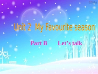 小学英语五年级下册UNIT2B_Let's_talk