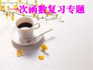 (优质课)一次函数复习专题PPT课件