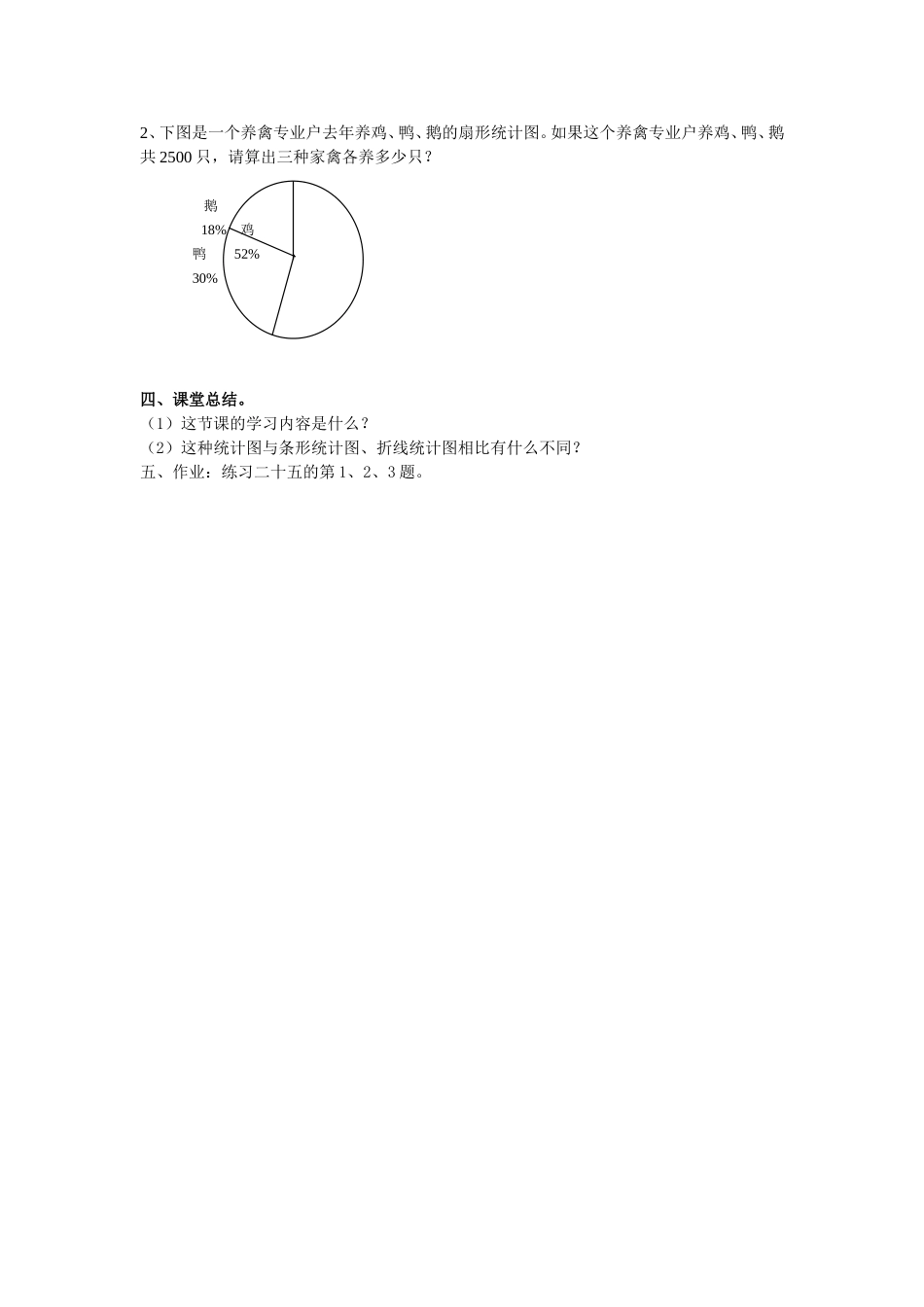 扇形统计图的教学设计_第3页