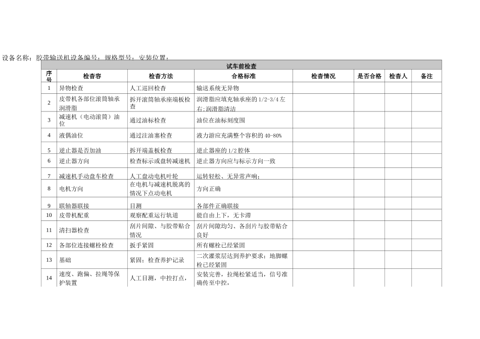 单机试车检查、联动试车确认表_第2页