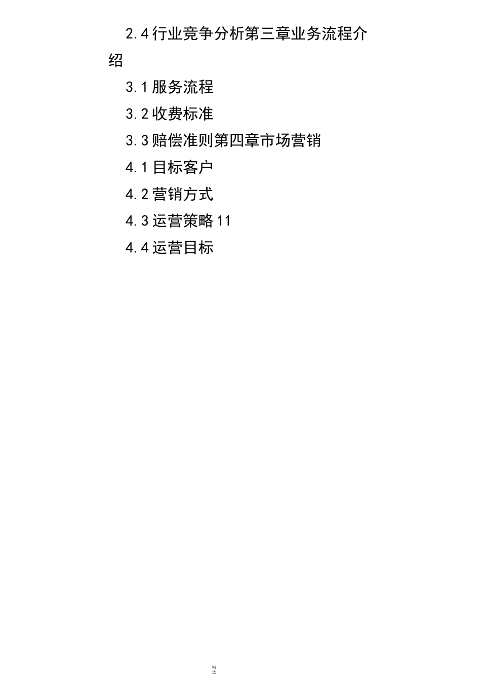 露营 商业计划书_第2页