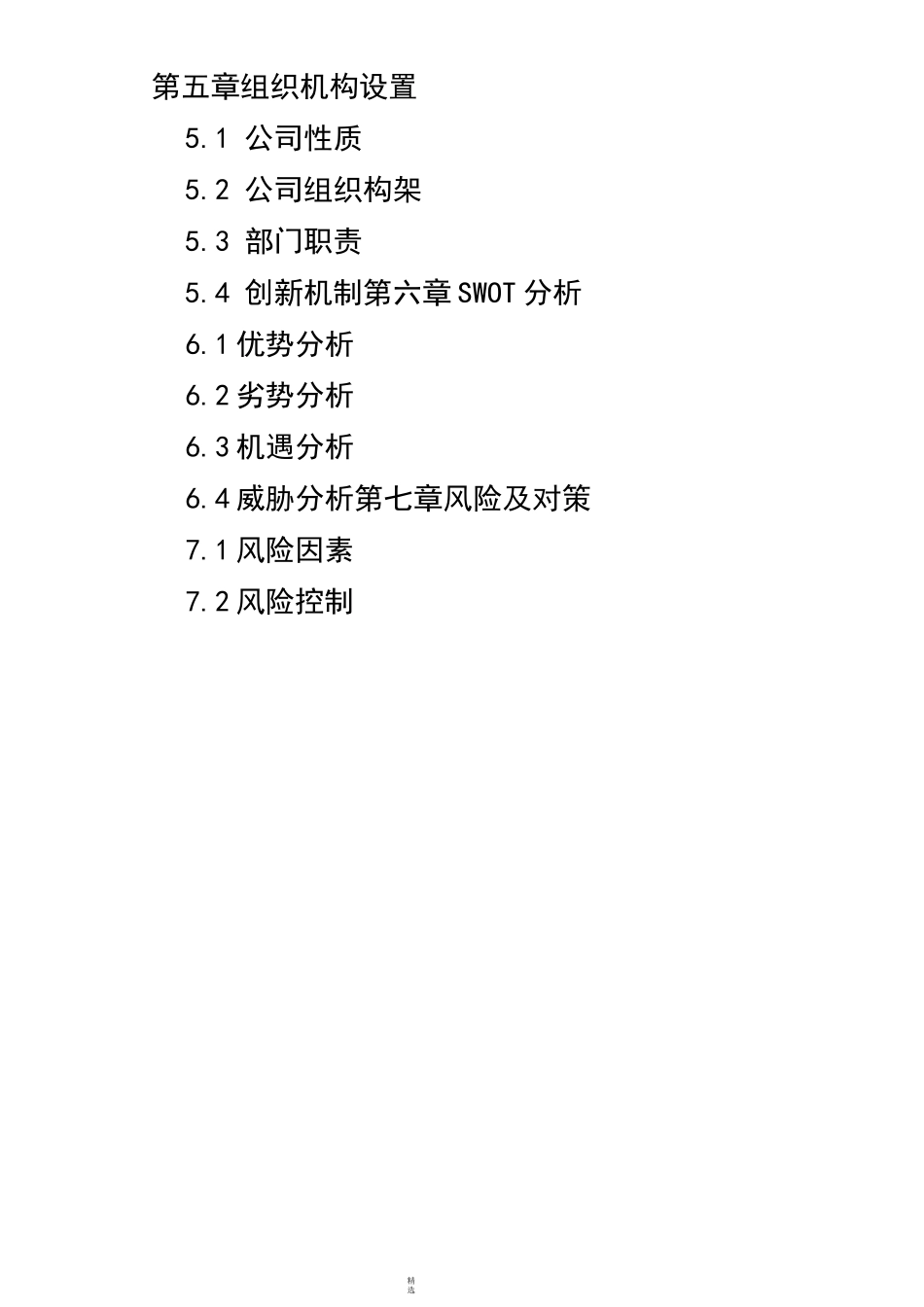 露营 商业计划书_第3页