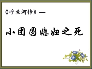 小团圆媳妇之死