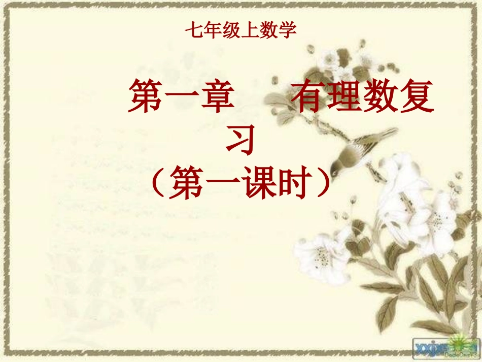 有理数概念复习课_第1页