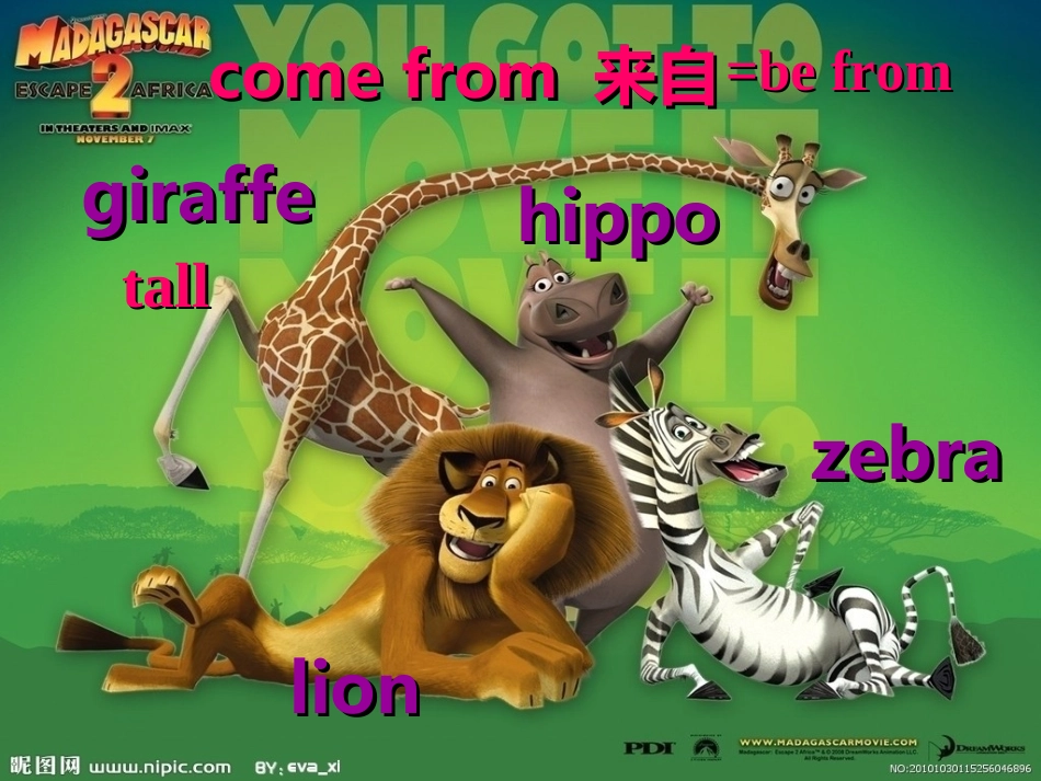 外研版七年级英语上册M6-Unit1课件_第2页