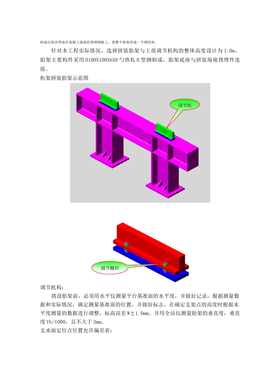 钢结构构件地面拼装工艺_第3页