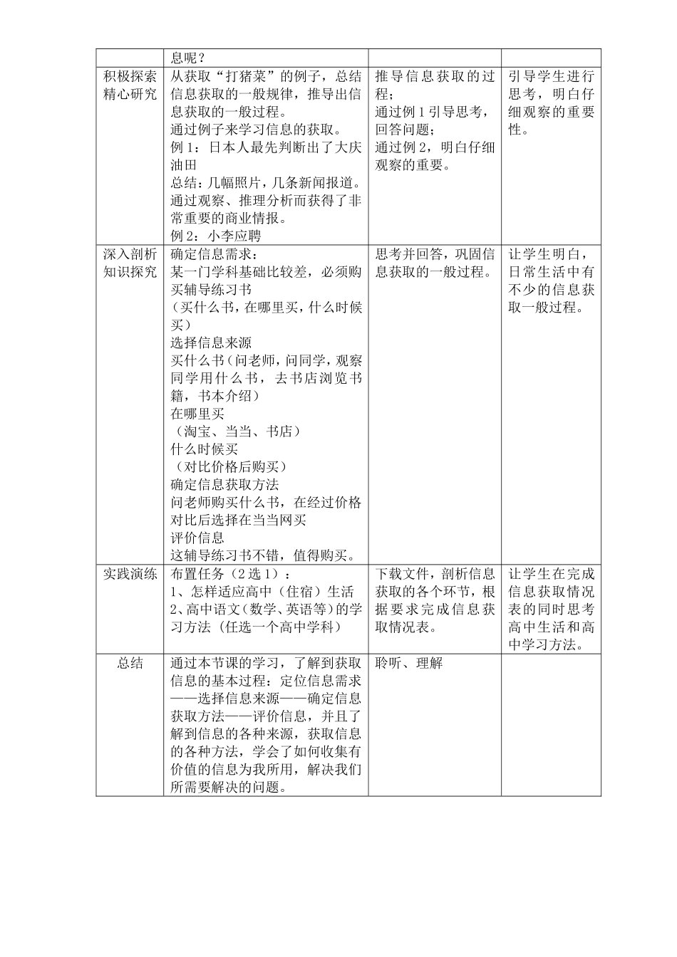 《信息获取》教学设计_第2页