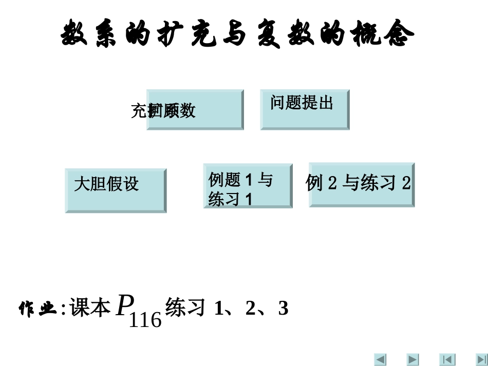 【数学】311《数系的扩充与复数的概念》课件（人教A版选修2-2）_第2页