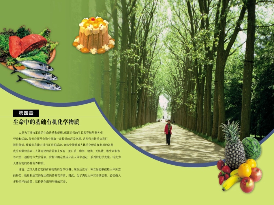 选修五第四章《生命中的基础有机化学物质》全部课件_第1页