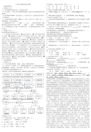 小学语文教师业务能力测试 
