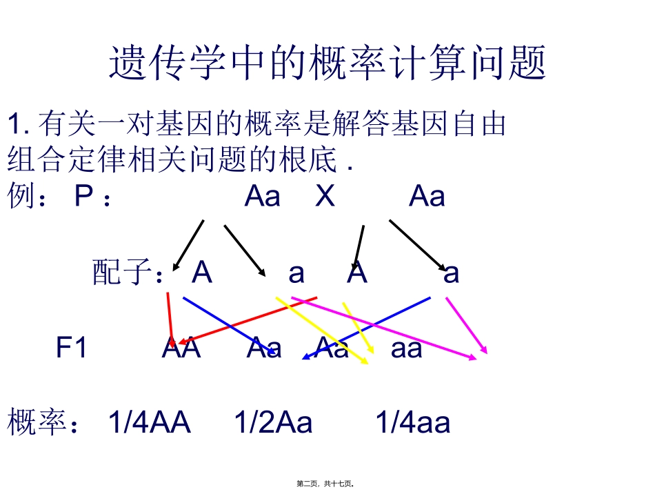 两种遗传病概率计算_第2页