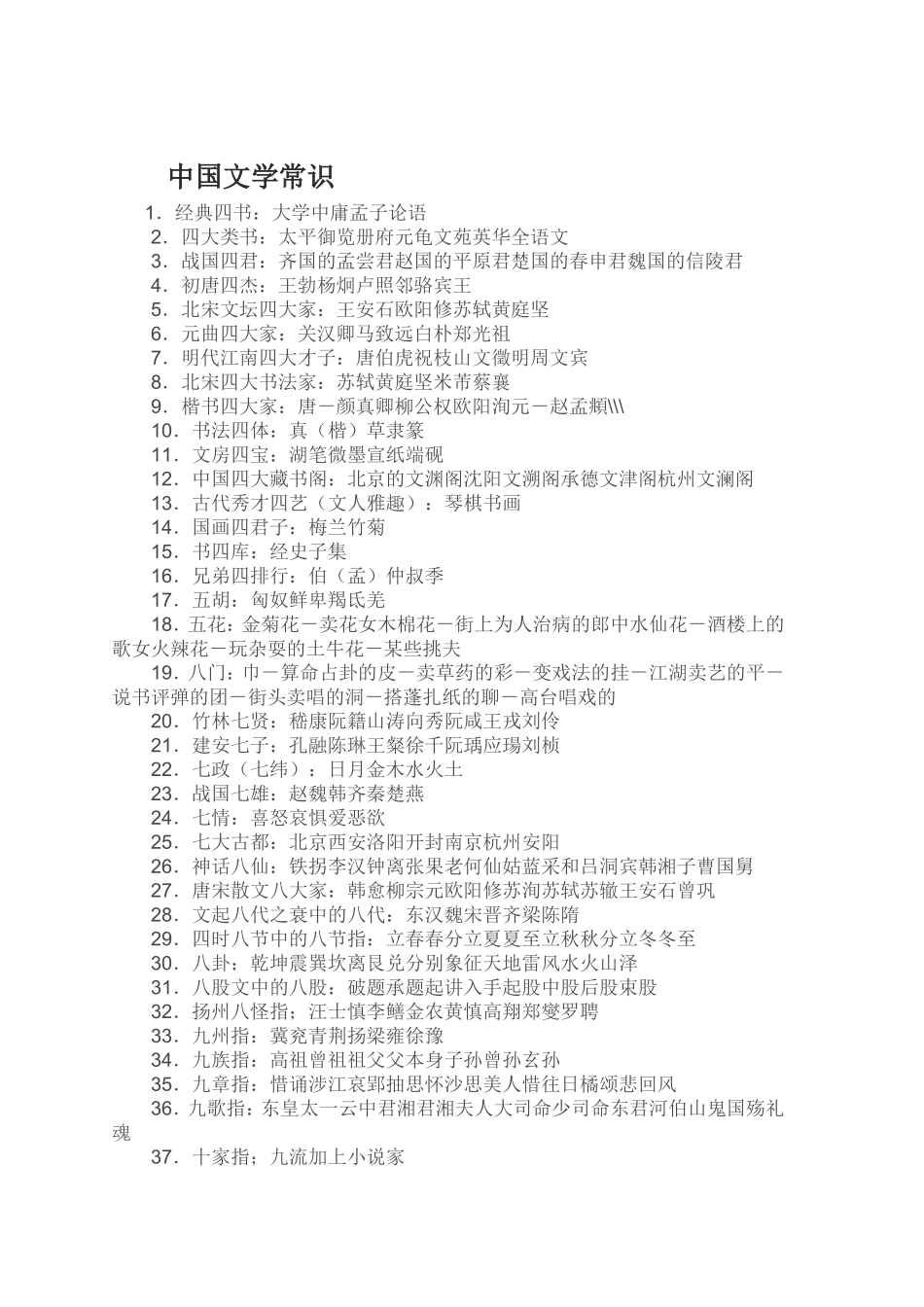 中国文学常识_第1页