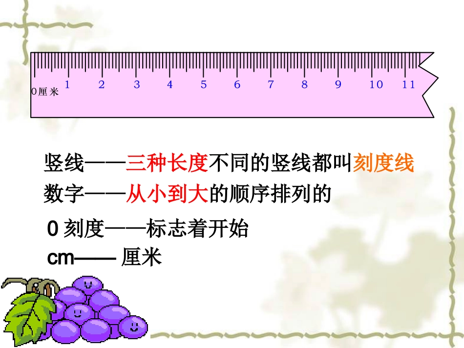苏教版二年级上册数学厘米的认识课件_第3页