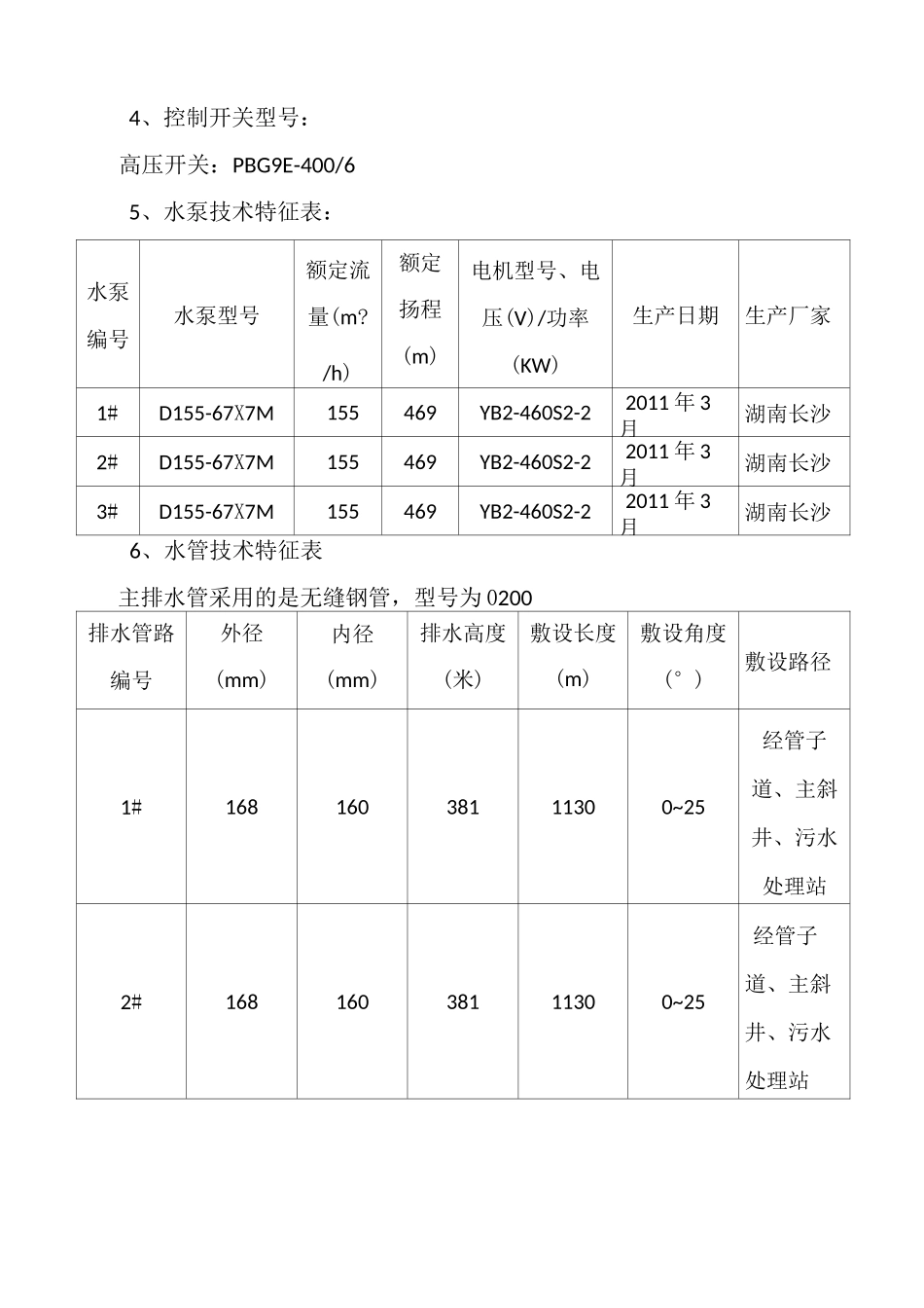 主排水泵联合排水试验报告_第3页
