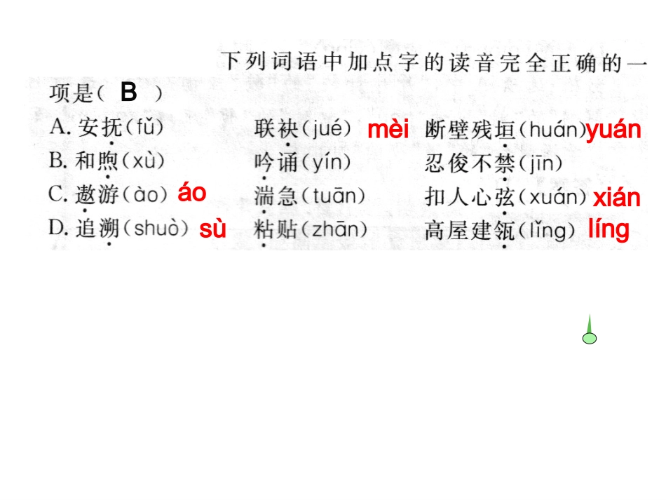 汉字听写大赛第三关选择题_第2页