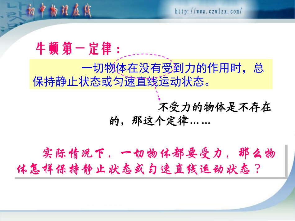 新人教版《82二力平衡》h课件_第2页