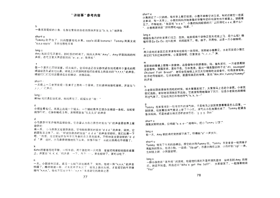趣味英语(字母发音）_第1页