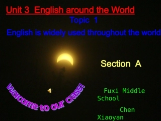 仁爱版九年级英语Unit3topic1sectionA