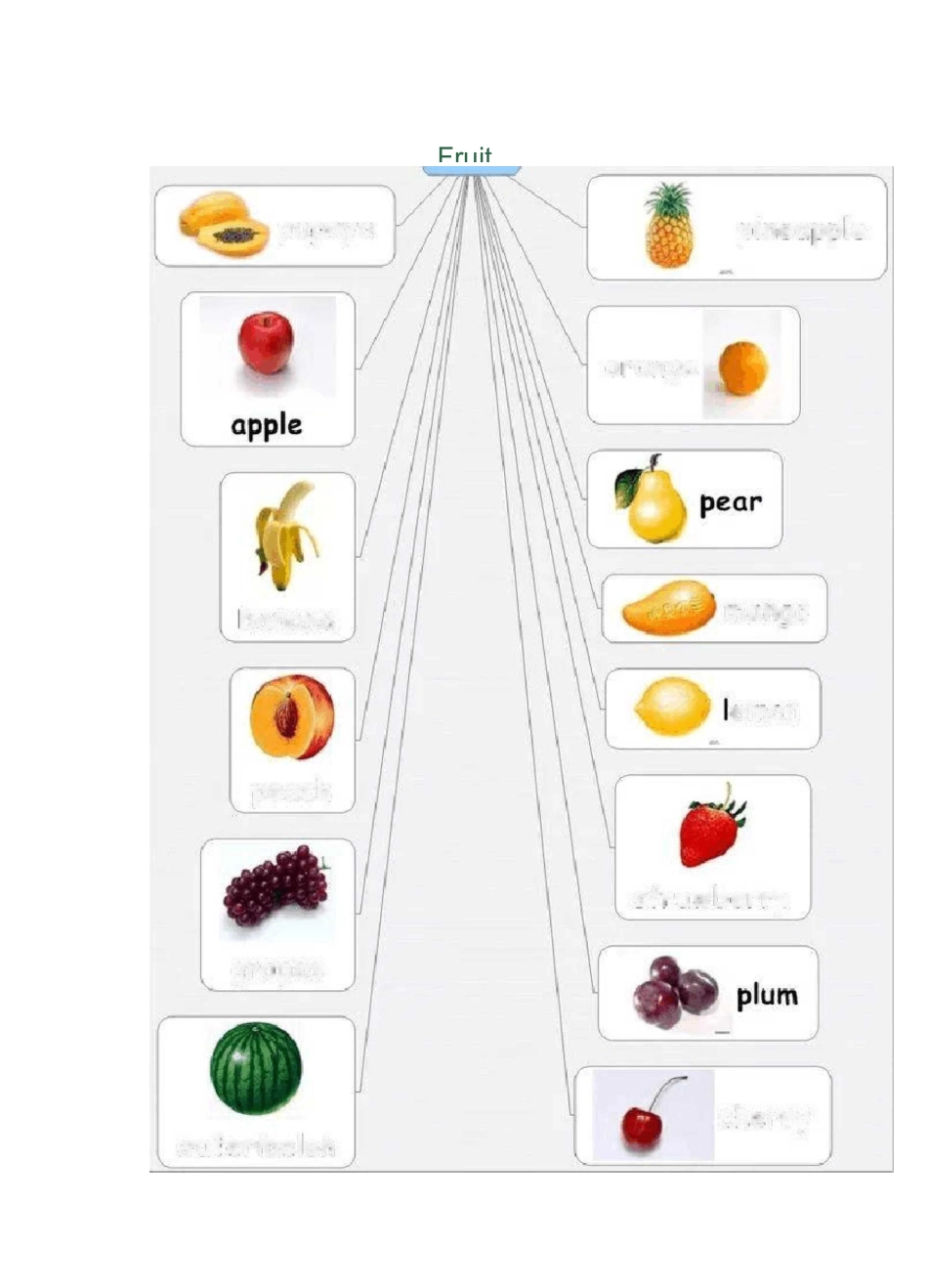小学英语思维导图_第3页