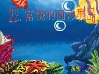 富饶的西沙群岛固镇三小何新红