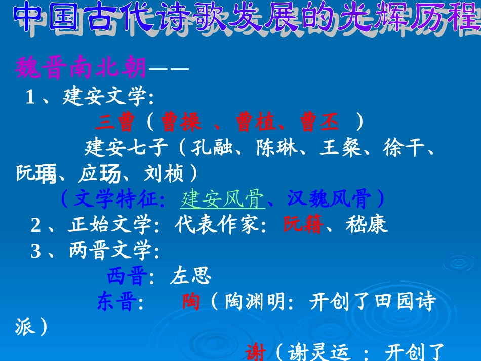 中国古代诗歌发展概述_第3页