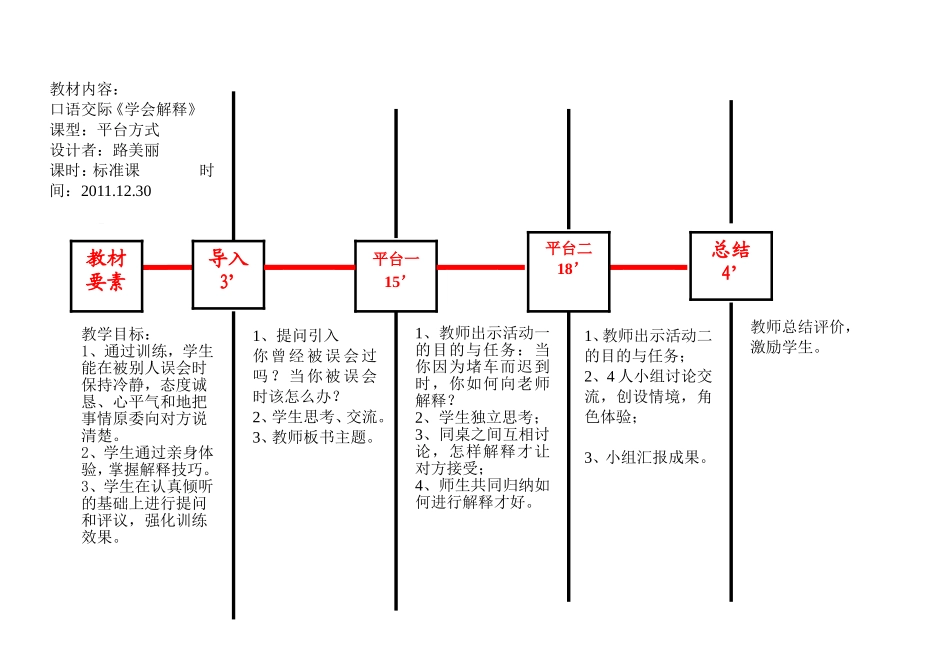 高年级组图文结构备课《学会解释》_第1页