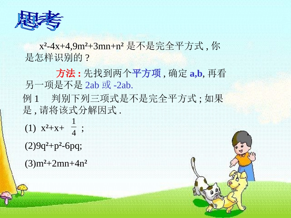 初一数学《因式分解》课件_第3页