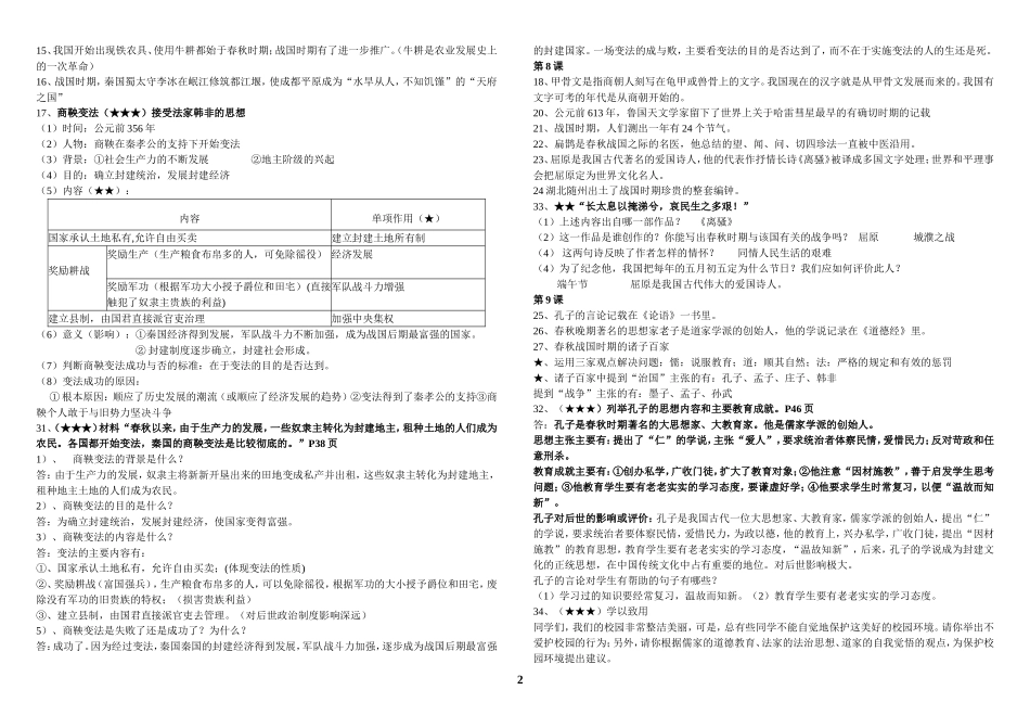 历史七上复习提纲_第2页